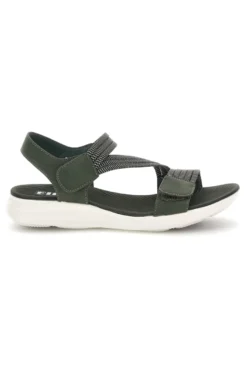 Sandali Verde con fasce elastiche First active 2