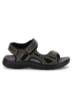 Sandali verdi con strappi in velcro Jerpoint CN8