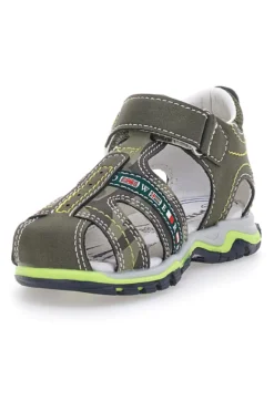 Sandali verdi con Velcro Pitt Kids 12540