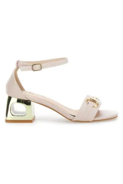 Sandalo con tacco The First 1602 Beige