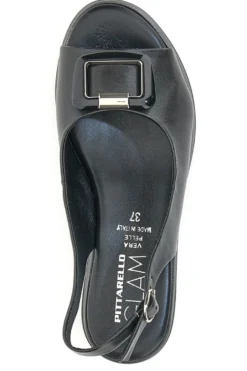 Sandalo Slingback Pittarello Glam 19418 Nero
