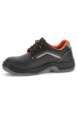 Scarpa Antinfortunistica Bassa Nera con Dettagli Arancio Technosafe TSS2002S1P
