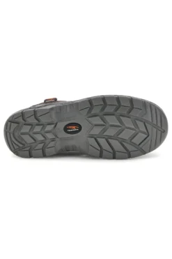 Scarpa Antinfortunistica Nera con Dettagli Arancio Technosafe TSS2001 S1P
