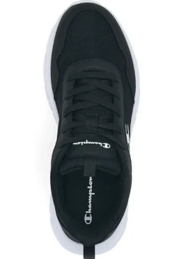 Scarpa da ginnastica da uomo nera bassa Champion Fuze Low Cut
