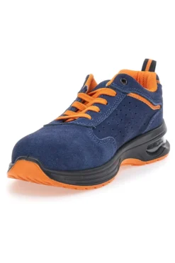 Scarpe antinfortunistiche blu arancioni Black Shoot PK24864 S1PL
