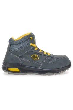 Scarpe antinfortunistiche blu giallo in pelle S1 P FO SR Sevenoaks PK23739