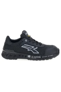 Scarpe antinfortunistiche da uomo nere basse in Putek U. Power Logan S3S CI FO SR ESD