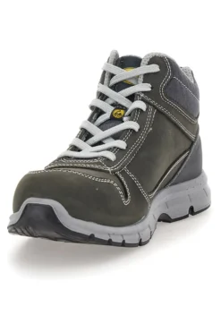 Scarpe antinfortunistiche grigie in pelle Diadora Run Mid S3S FO SR ESD