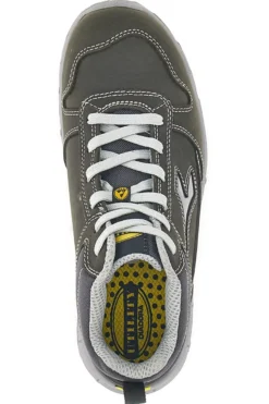 Scarpe antinfortunistiche grigie in pelle Diadora Run Mid S3S FO SR ESD