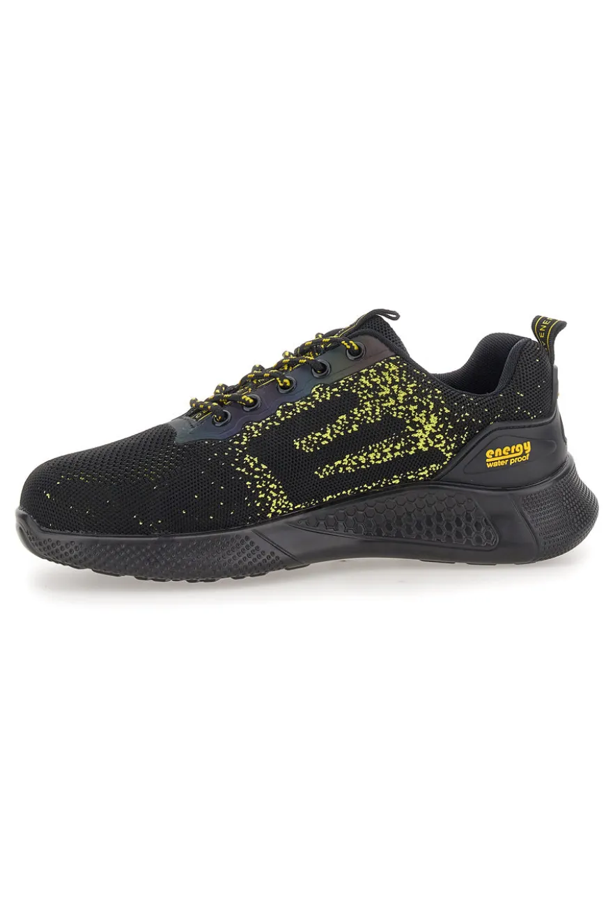 Scarpe antinfortunistiche nero e giallo Blu star 170 S3S SR