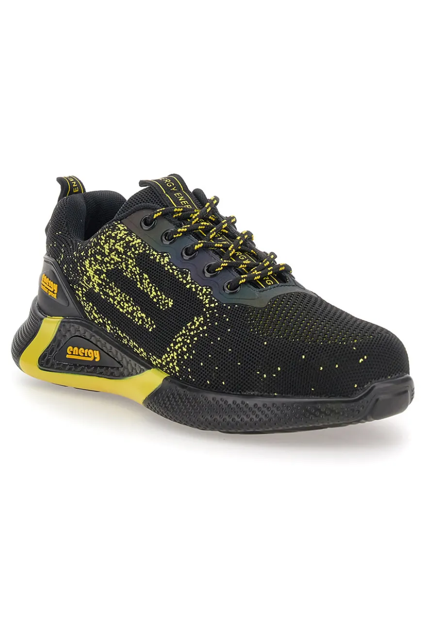 Scarpe antinfortunistiche nero e giallo Blu star 170 S3S SR
