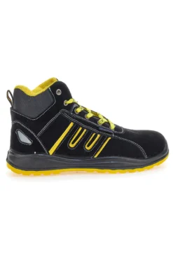 Scarpe antinfortunistiche nere inserti gialli S1P Blue energy BS 90 S1P SR