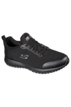 Scarpe Antinfotunistiche Nere SKECHERS Work: Squad SR - Myton O1 FO SRC ESD