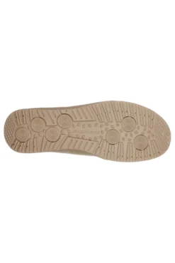 Scarpe beige in tela stile mocassino Skechers Melson Raymon