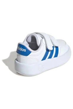 Scarpe bianche con chiusura a strappo suola BubbleComfy Adidas Breaknet 3.0 CF I