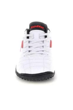 Scarpe calcetto bianche con suola nera Lotto STADIO 705 TF JR