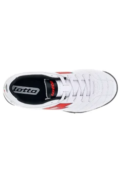 Scarpe calcetto bianche con suola nera Lotto STADIO 705 TF JR