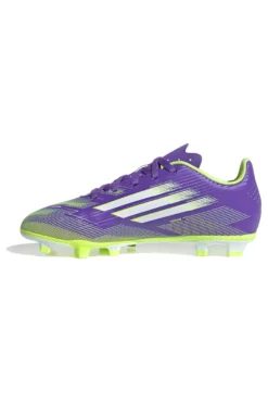Scarpe calcio viola FG/MG con tomaia leggera Adidas F50 CLUB FG/MG J