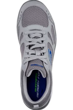 Scarpe da Allenamento Grigio con Tomaia in Pelle Skechers SUMMITS SOUTH RIM