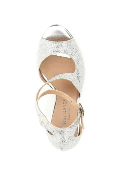 Scarpe da ballo argento con cinturino THE FIRST DANCE 4514