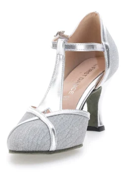Scarpe da Ballo Argento con Glitter THE FIRST DANCE 5325