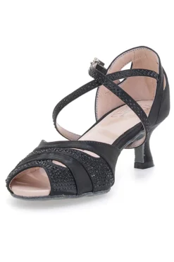 Scarpe da Ballo Nere Con Cinturini Incrociati Mon Dieu 1460502
