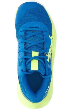 Scarpe da basket blu e lime traspiranti Under armour UA GS JET '23
