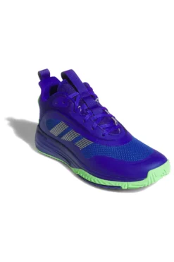 Scarpe da basket blu e verdi con ammortizzazione Lightmotion Adidas Ownthegame 3