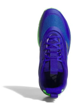 Scarpe da basket blu e verdi con ammortizzazione Lightmotion Adidas Ownthegame 3