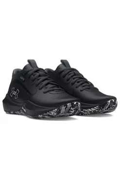 Scarpe da basket nere con suola grafica Under Armour GS Lockdown 7