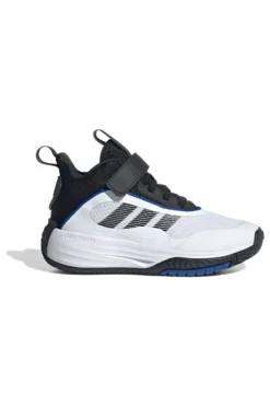 Scarpe da basket nere e bianche Adidas Ownthegame 3.0 K
