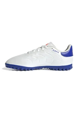 Scarpe da Calcetto Bianche e Blu Adidas Copa Pure 2 Club Tf J