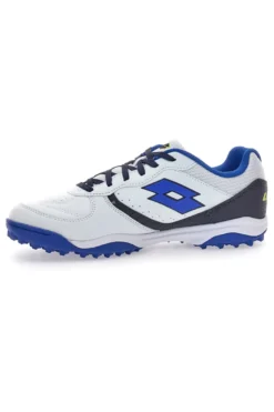 Scarpe da Calcetto Bianche e Blu Lotto Tacto 300 VII TF