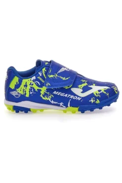 Scarpe da Calcetto Blu Con Strappo Joma Megatron Jr 2404