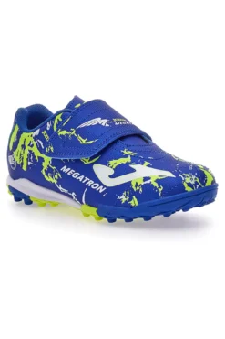 Scarpe da Calcetto Blu Con Strappo Joma Megatron Jr 2404