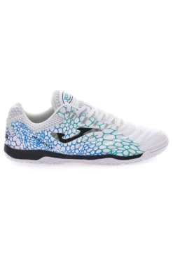 Scarpe da Calcetto FutSal Bianche e Azzurre JOMA MAXIMA 2532 Indoor