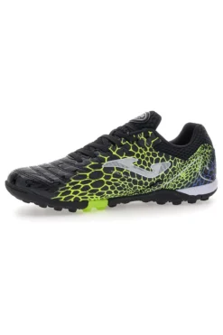 Scarpe da calcetto nere con dettagli fluo Joma Maxima 2531