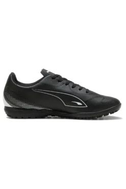 Scarpe da calcetto nere con suola turf Puma Vittoria II TT