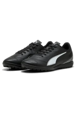 Scarpe da calcetto nere con suola turf Puma Vittoria II TT