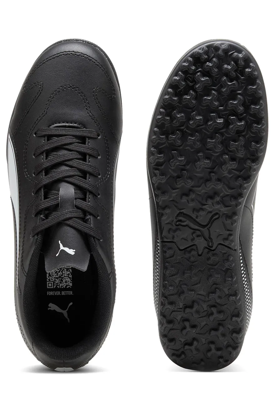 Scarpe da calcetto nere con suola turf Puma Vitoria II TT Jr