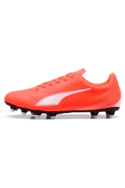 Scarpe da calcio arancioni con logo bianco Puma Vitoria II FG/AG