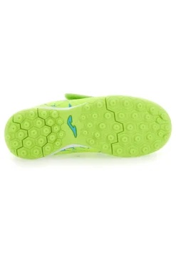 Scarpe da calcio a 5 verdi fluo con strappo Joma 2409TFVSCJW ND
