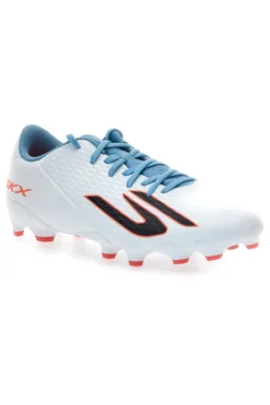 Scarpe da calcio bianche con dettagli azzurri Skechers SKX_2 Club MG
