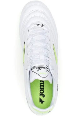 Scarpe da Calcio Bianche e Gialle Joma Aguila 2502 Firm Ground