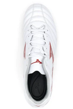 Scarpe da Calcio Bianche e Rosse Mizuno Monarcida Neo III Select