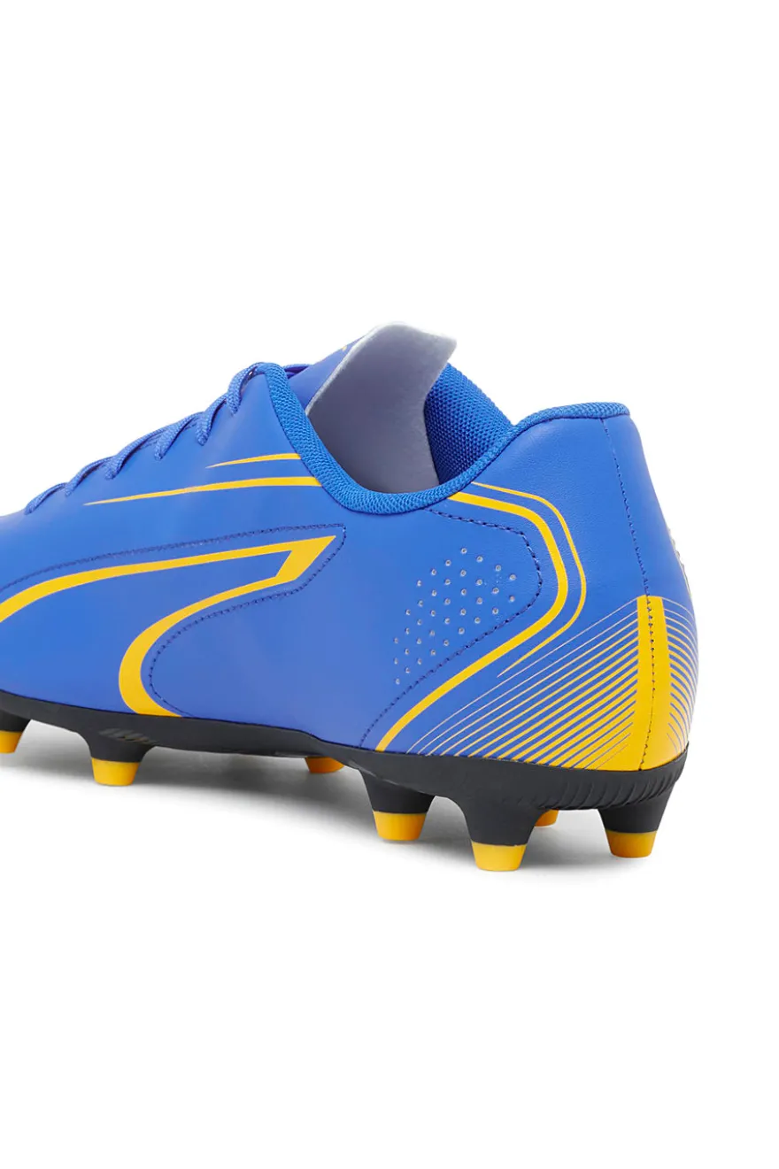 Scarpe da calcio blu con tacchetti per terreni erbosi Puma Vitoria Fg/Ag