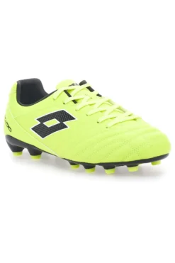 Scarpe da calcio giallo fluo FG LOTTO STADIO 705 JR