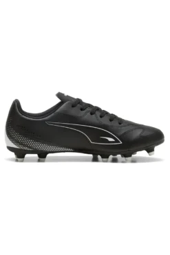 Scarpe da calcio nere con logo bianco Puma Vitoria II FG/AG