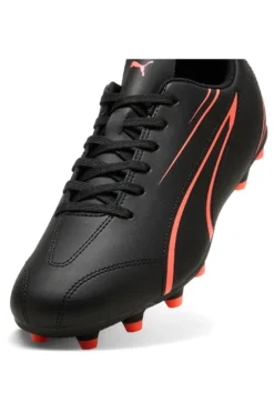 Scarpe da Calcio Nere con Tacchetti PUMA VITORIA FG/AG Jr
