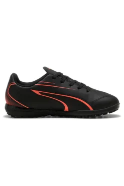 Scarpe da Calcio Nere per Terreni Sintetici Puma Vitoria TT Jr